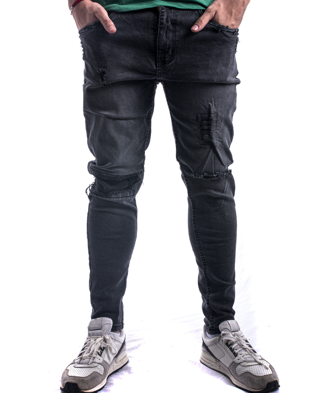 Jean Gris Claro Costuras 044 - Stark Brand