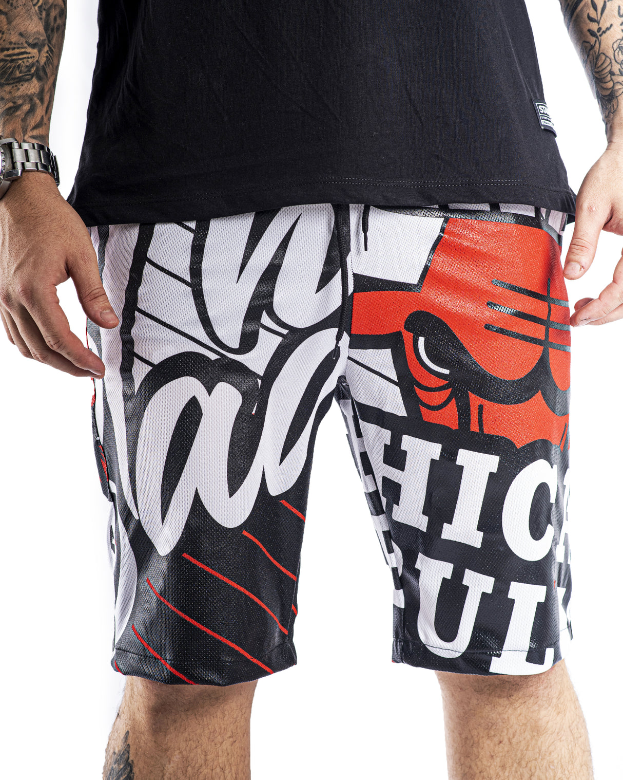 Pantaloneta Estampado Bulls - Stark Brand