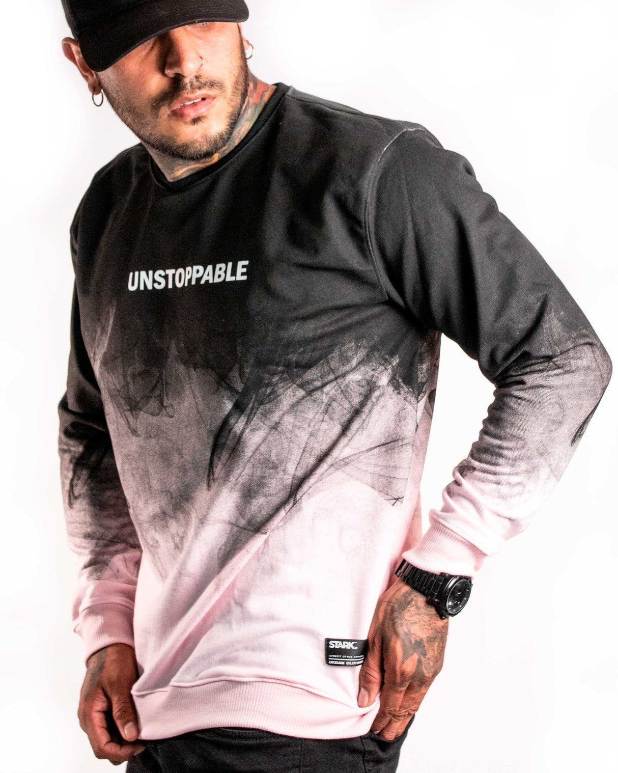 Buzo Humo Rosado - Stark Brand