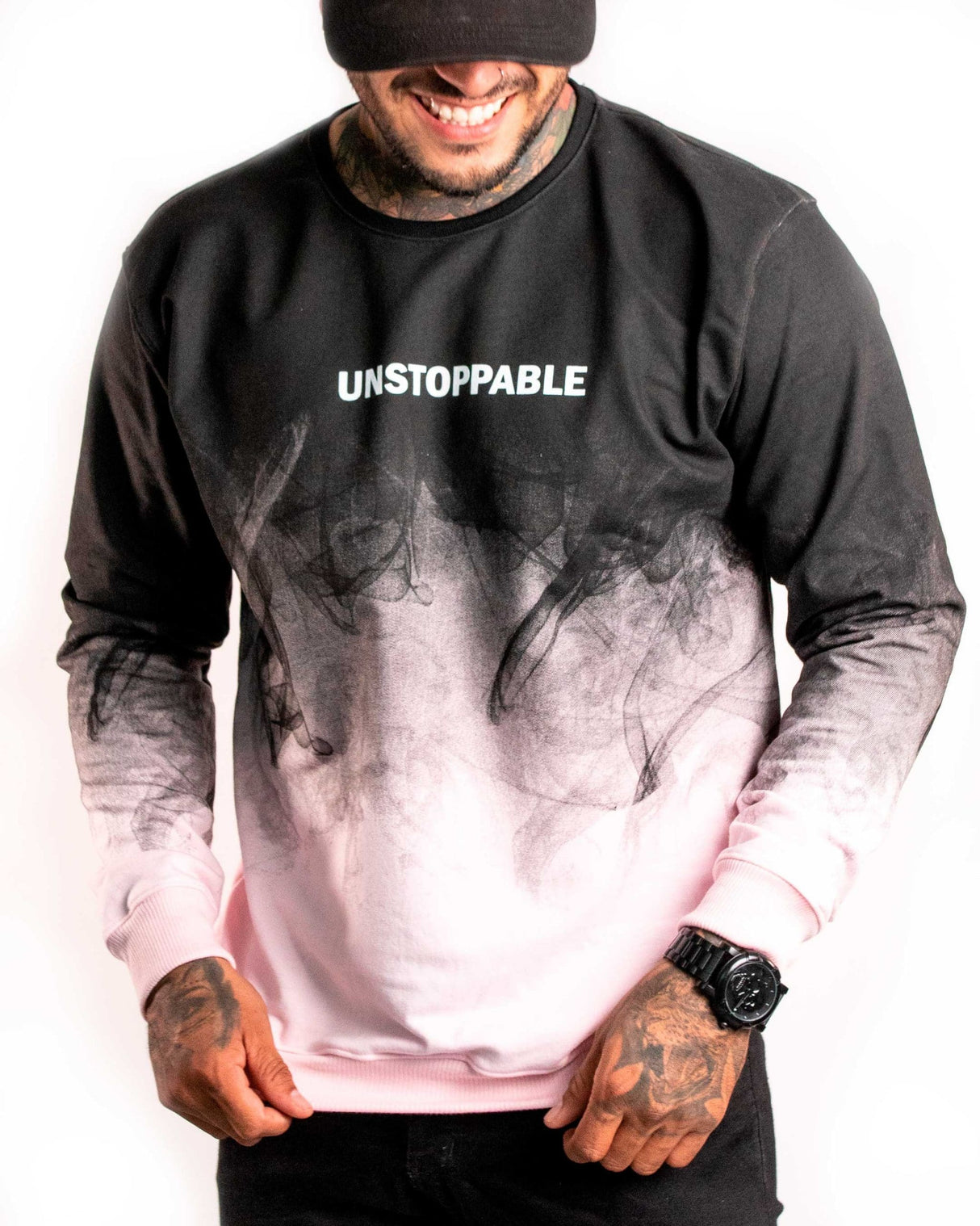 Buzo Humo Rosado - Stark Brand