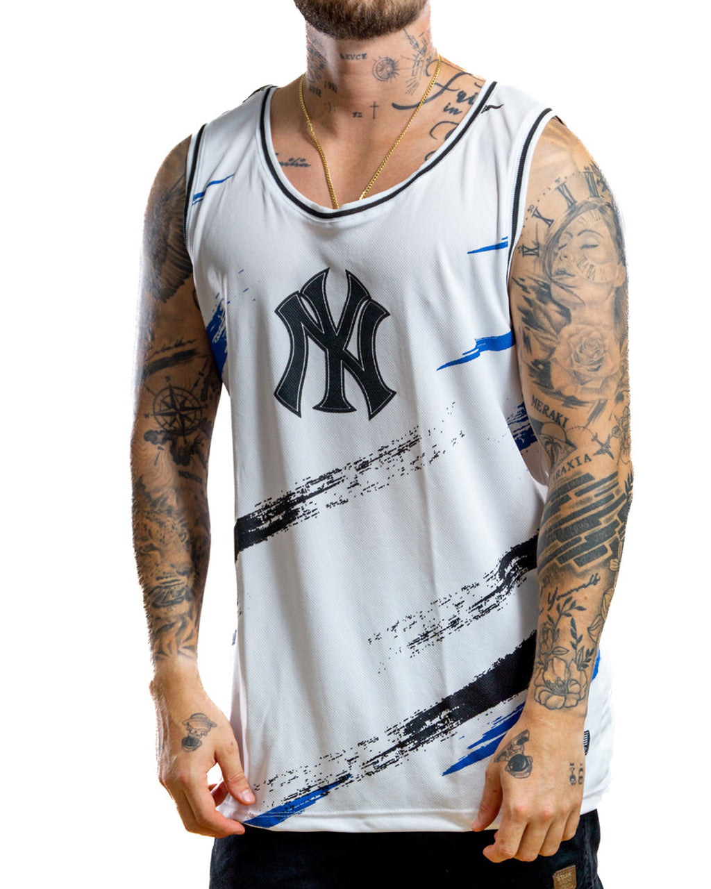 Camisilla Blanca NY mance - Stark Brand