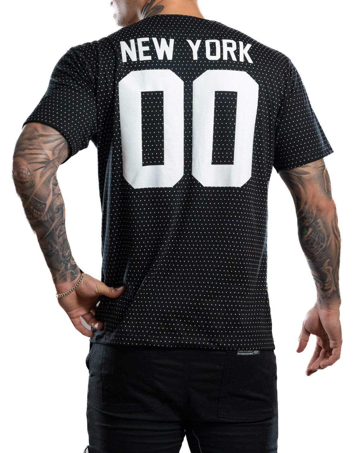 Beisbolera negra NY puntos - Stark Brand