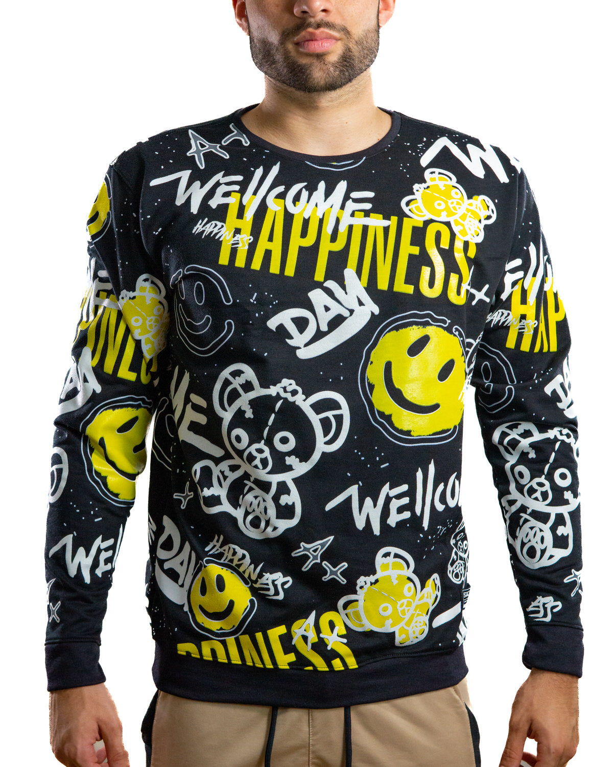 Buzo negro Welcome Carita - Stark Brand