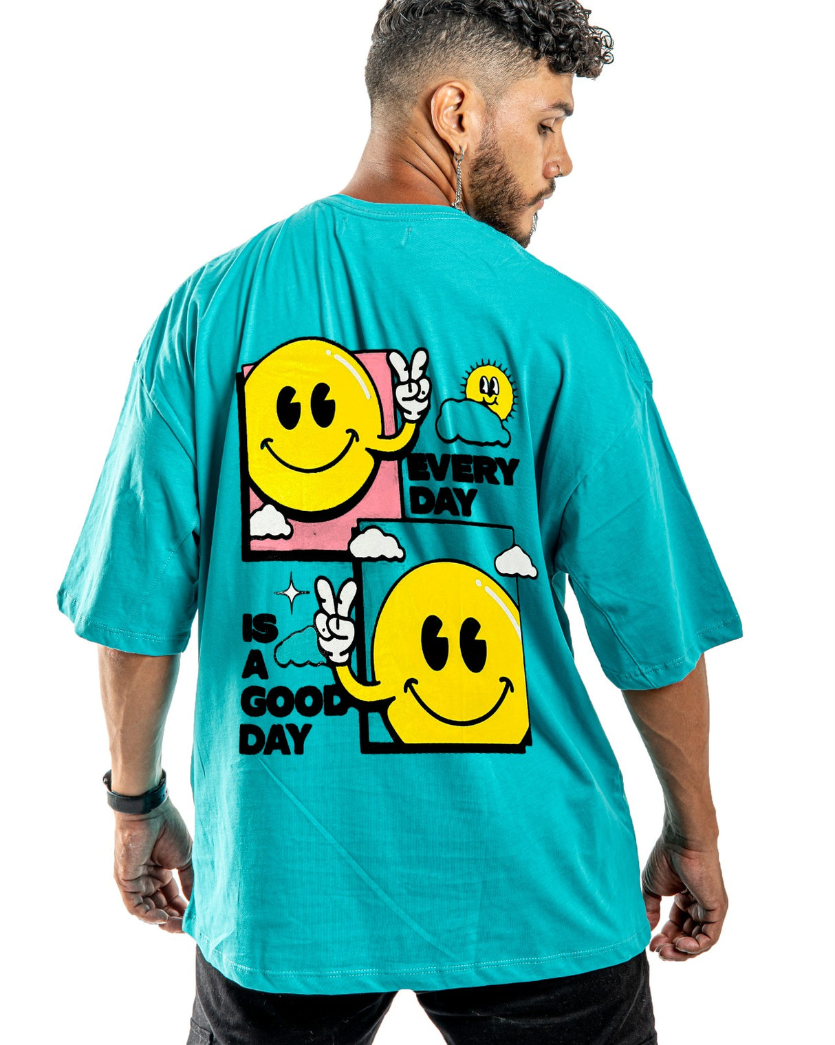 Oversize Verde Agua Feel Vibes