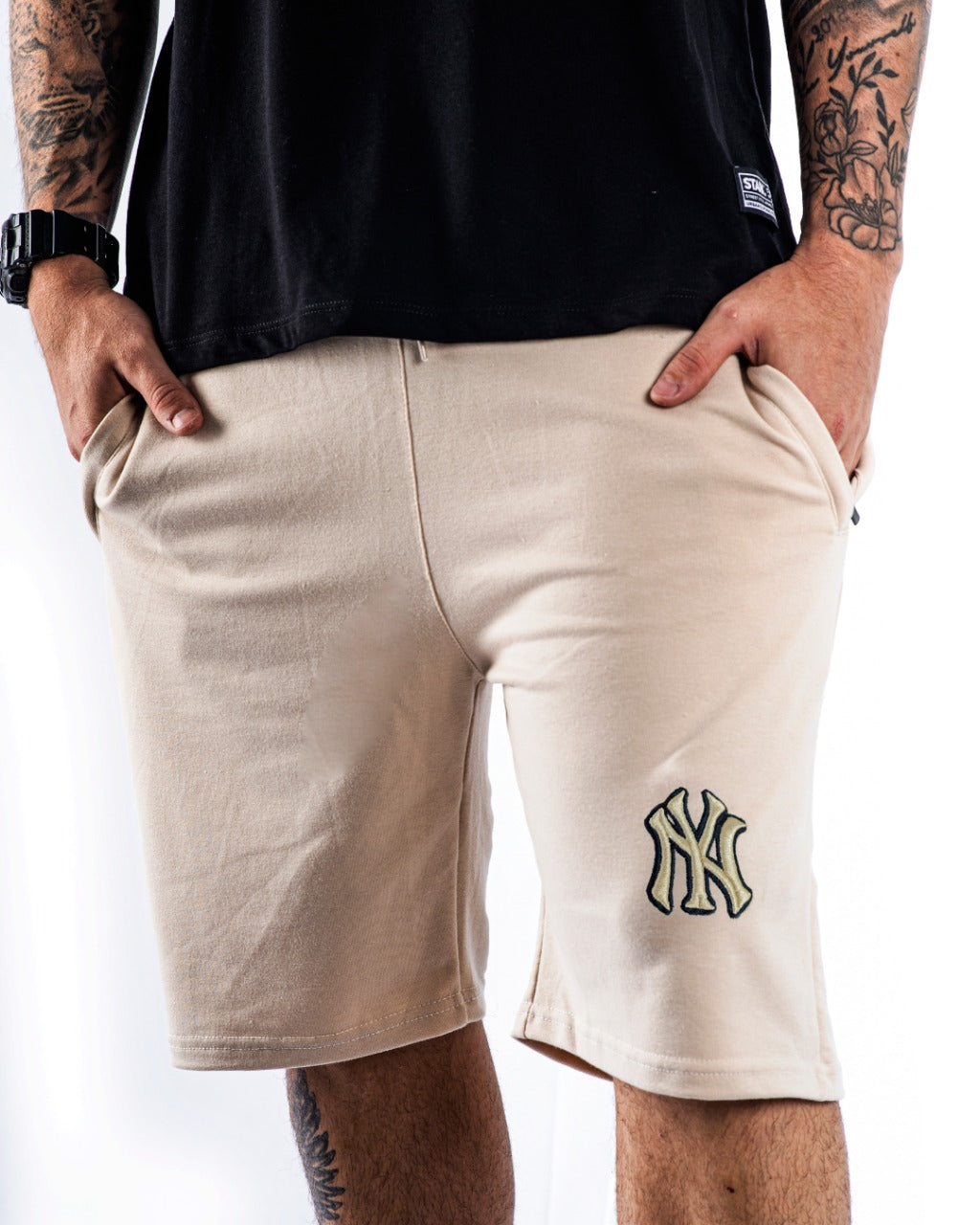 PANTALONETA BEIGE NY - Stark Brand