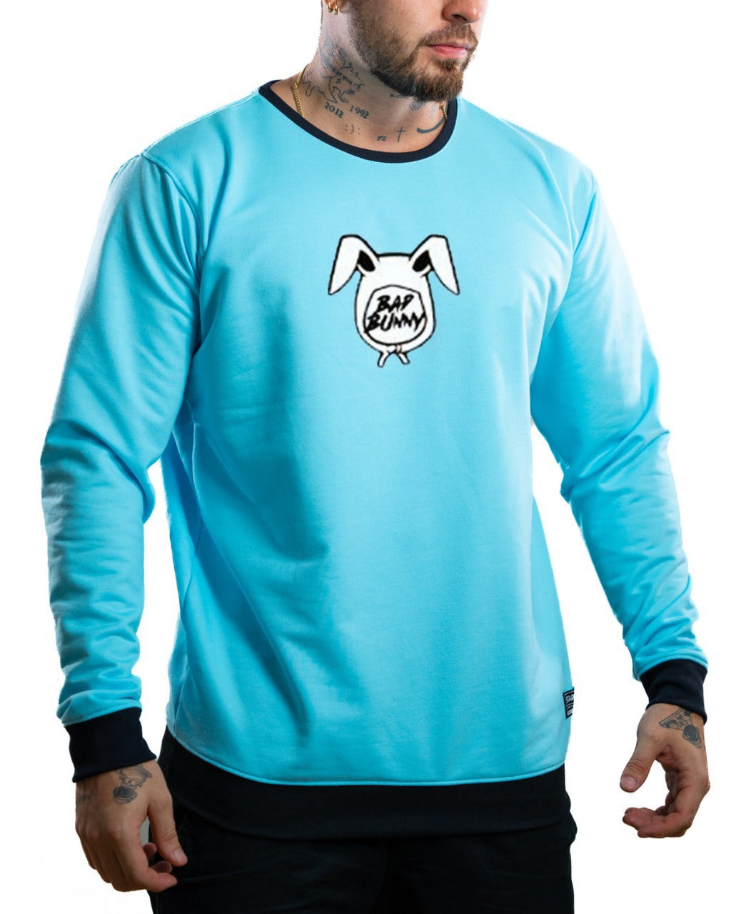 Buzo Azul BAd Bunny - Stark Brand