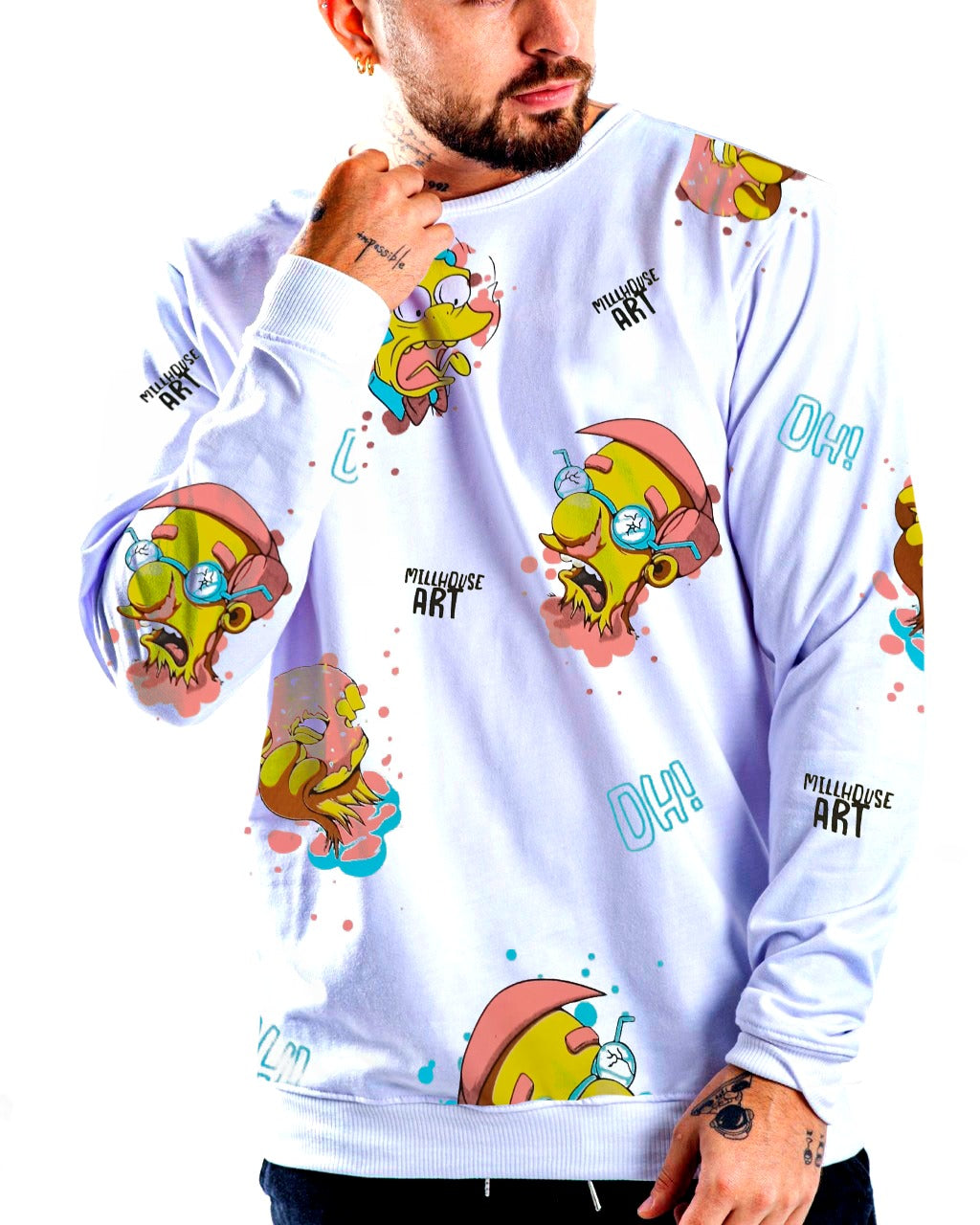 Buzo blanco moe - Stark Brand