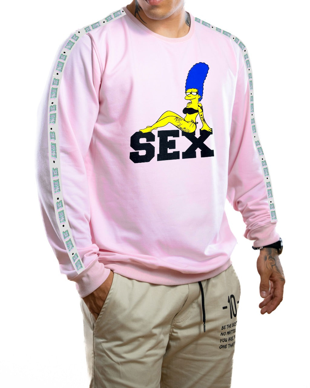 Buzo Rosado Sex Cinta - Stark Brand