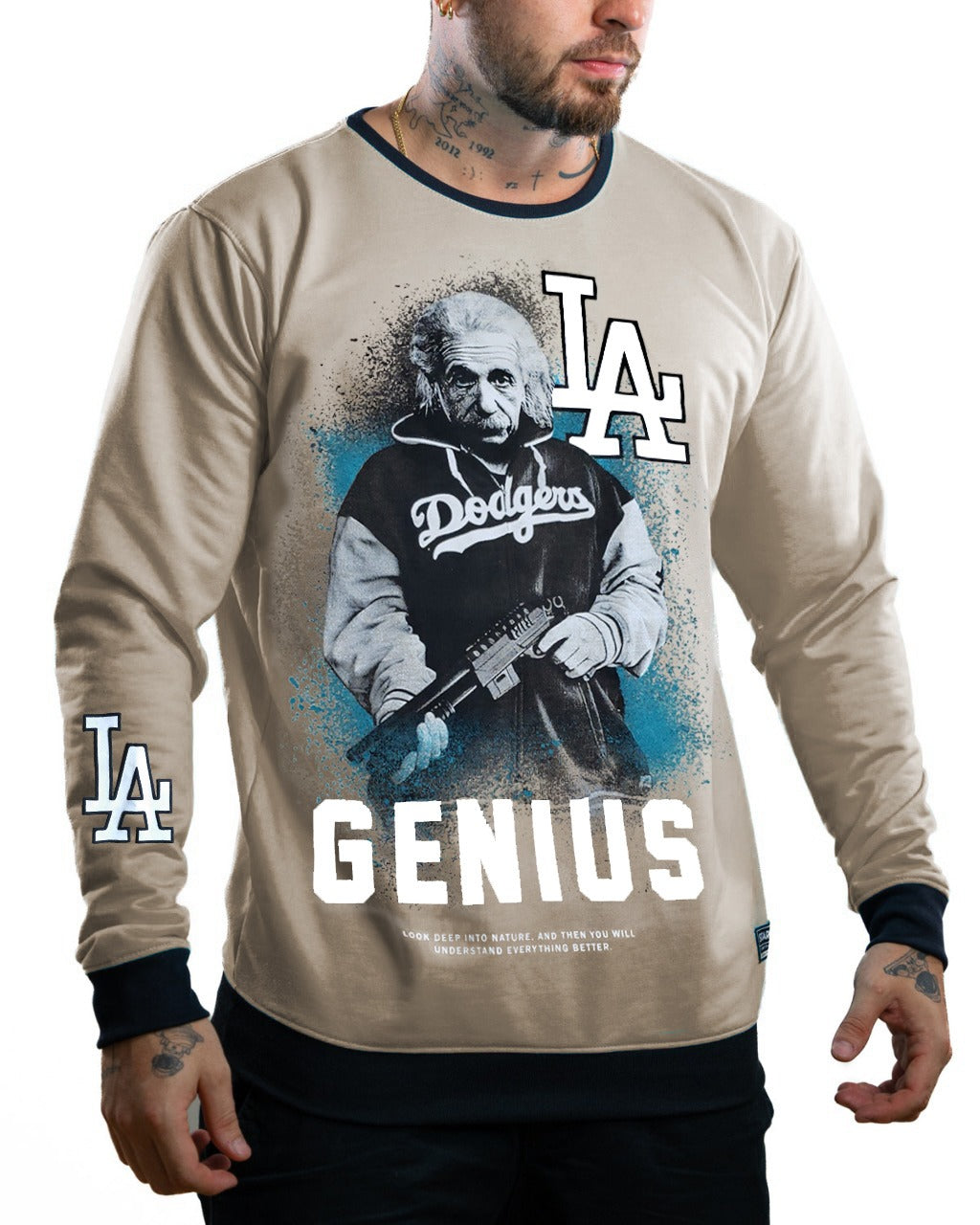 Buzo Beige Genius LA - Stark Brand