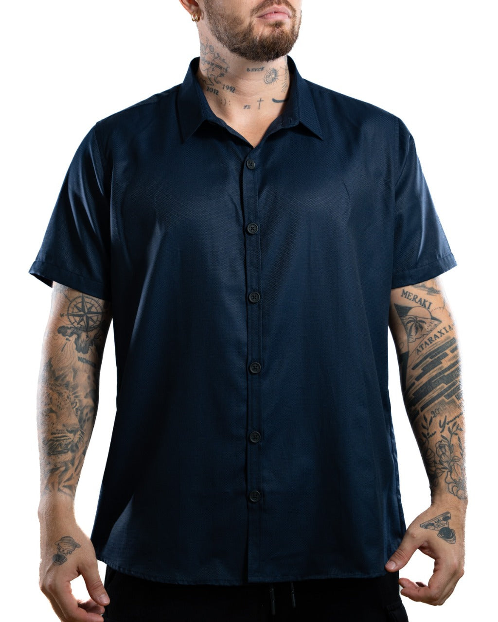 Camisa Azul Turqui - Stark Brand