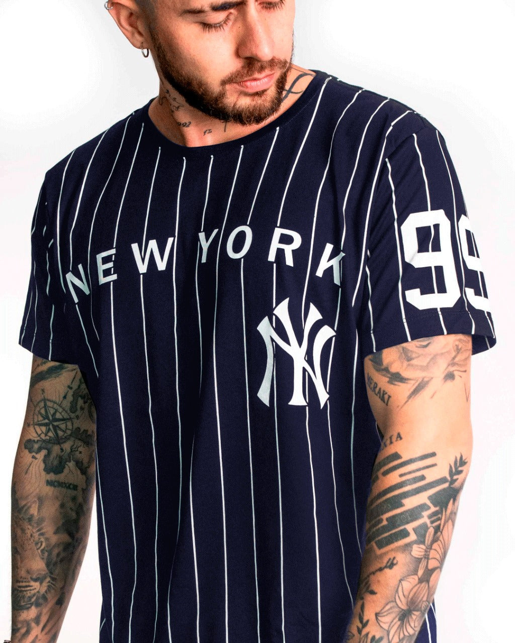 Camiseta Azul Navy NY 99 - Stark Brand