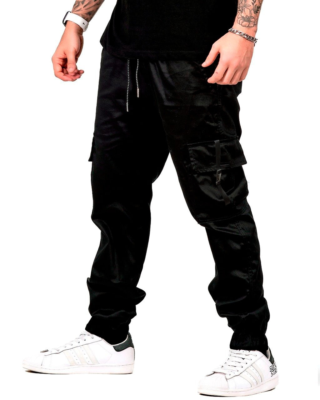 Jogger negro con Reata - Stark Brand