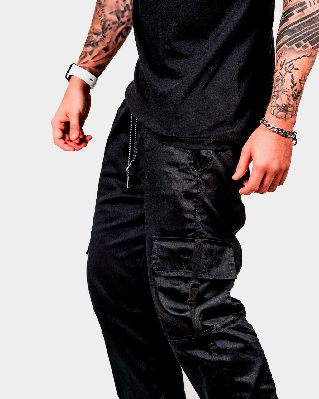 Jogger negro con Reata - Stark Brand