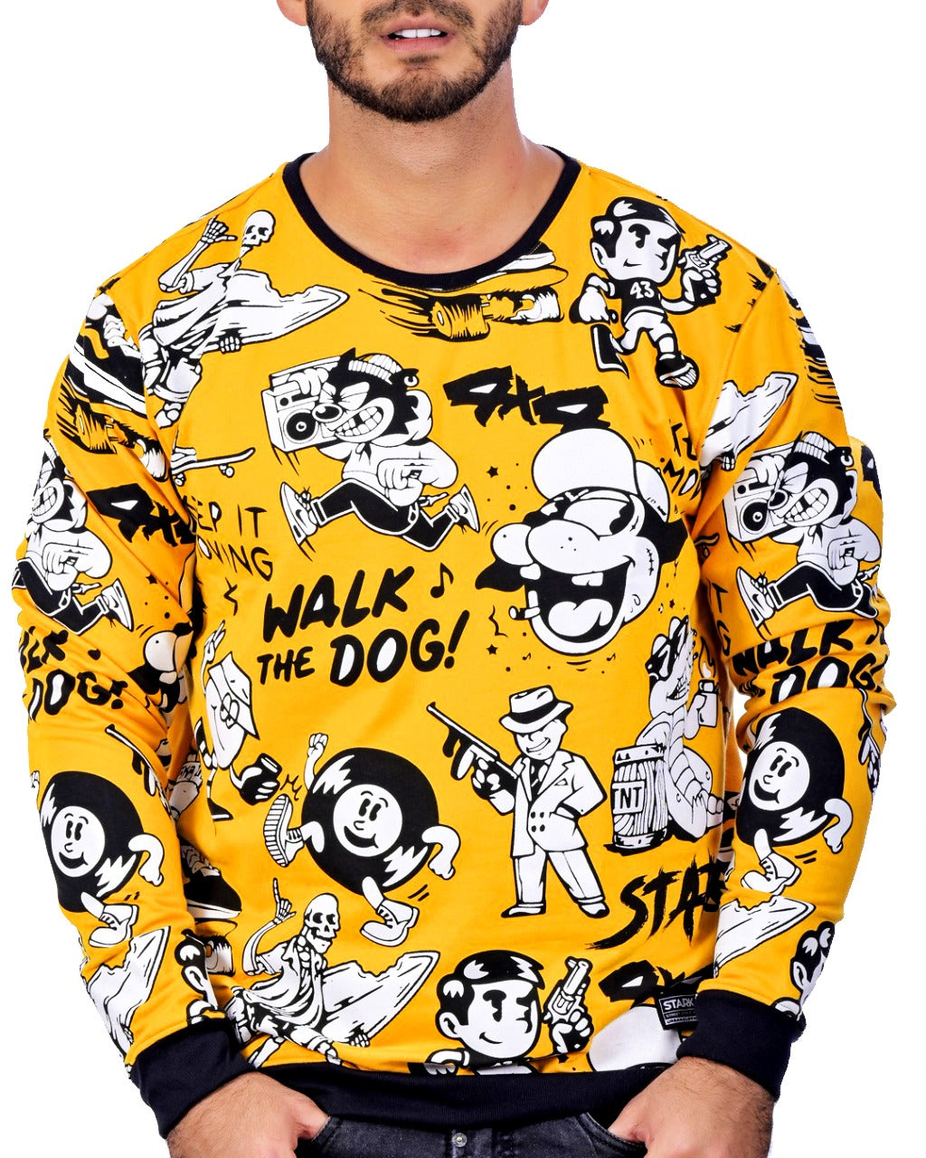 Buzo Mostaza Retro - Stark Brand