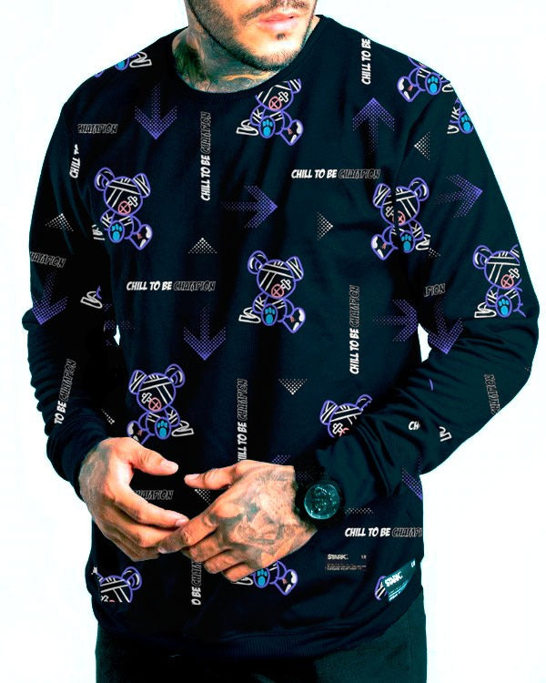Buzo negro chill to be - Stark Brand