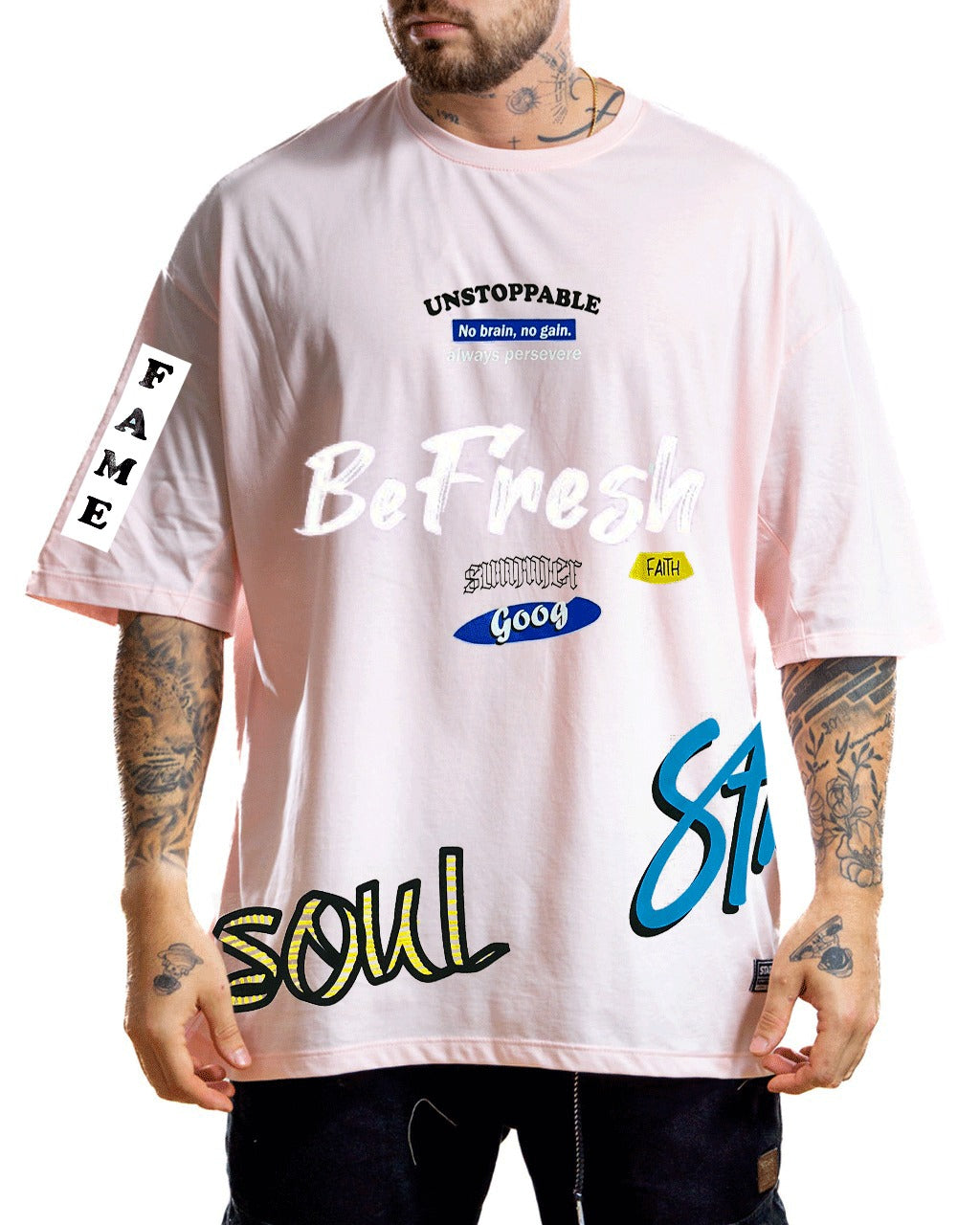 Oversize rosada Be Fresh - Stark Brand