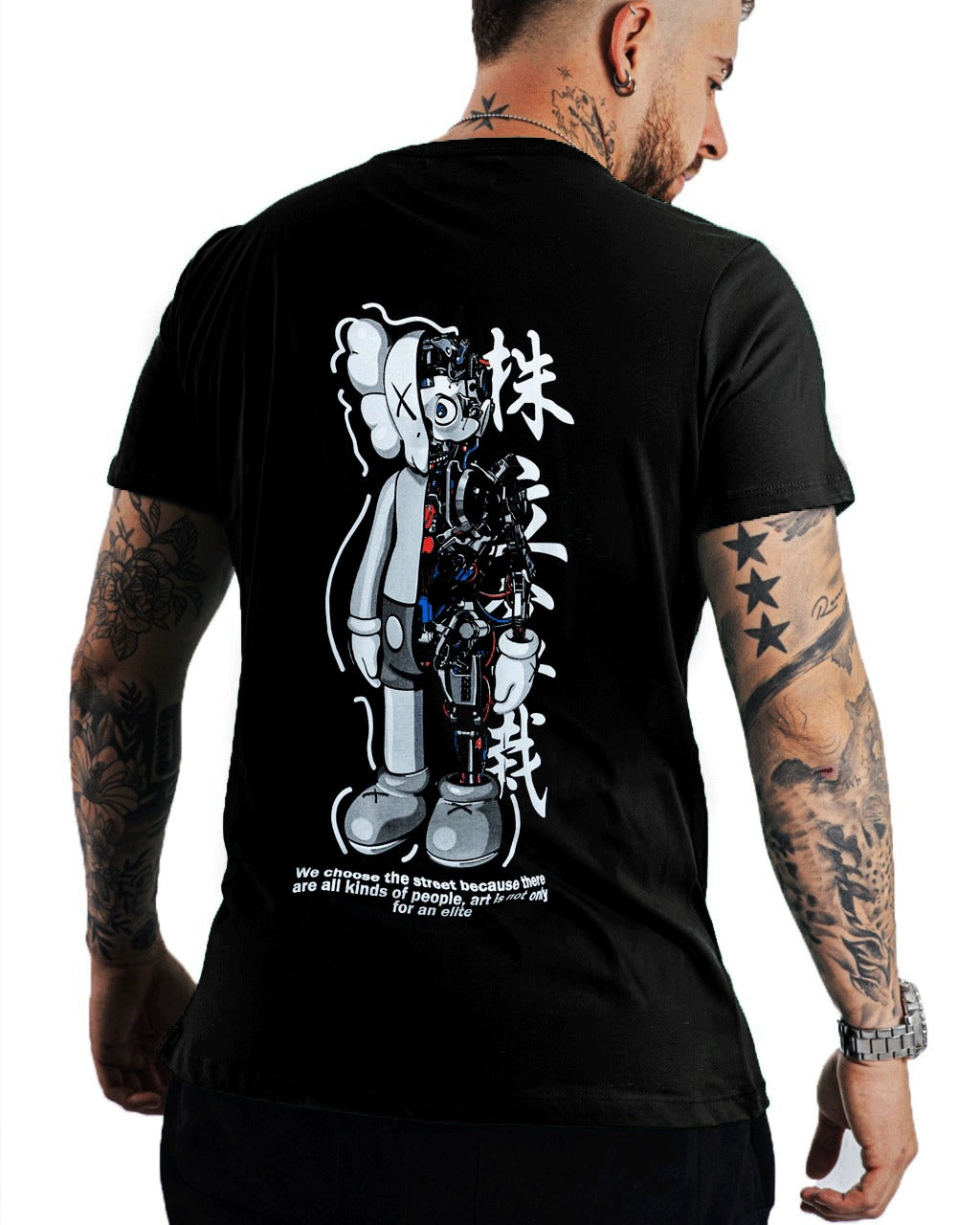 Camiseta negra kws - Stark Brand