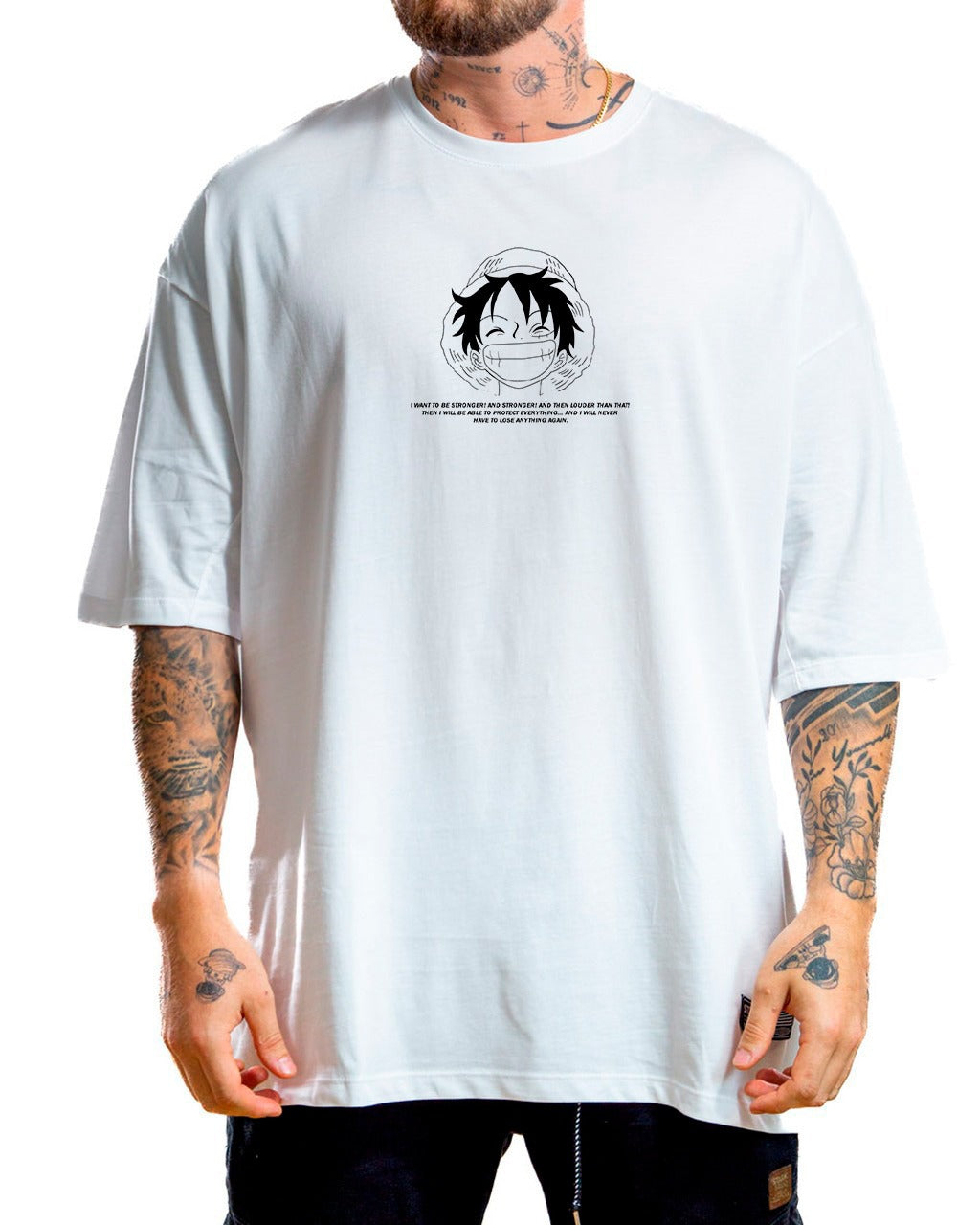 Oversize Blanca luffy letters - Stark Brand