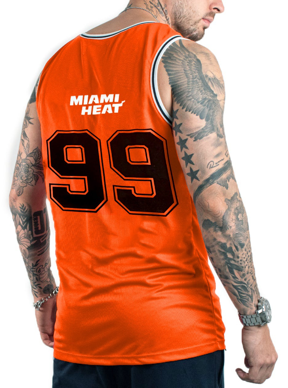 Camisilla naranja miami - Stark Brand