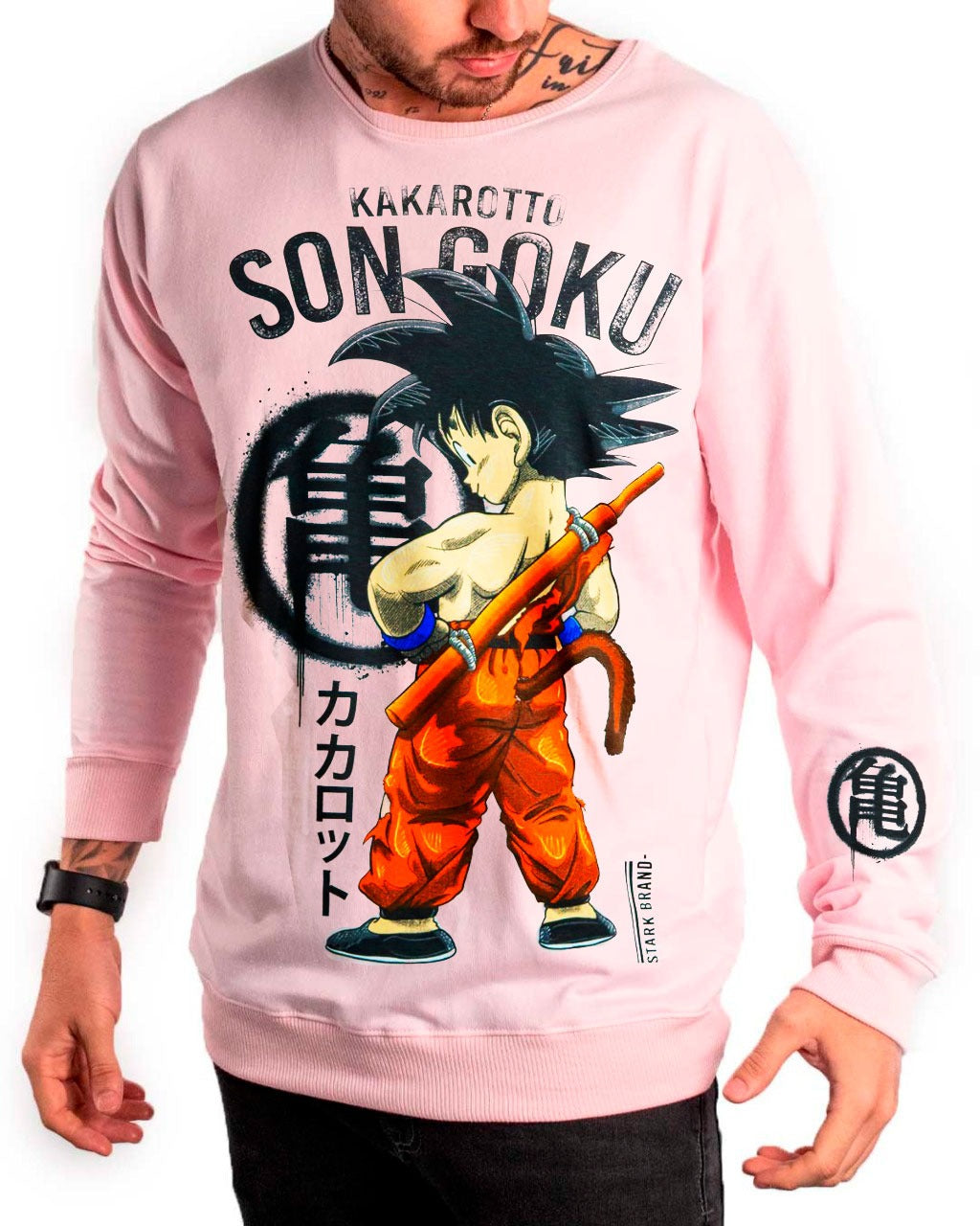 Buzo rosado son goku - Stark Brand
