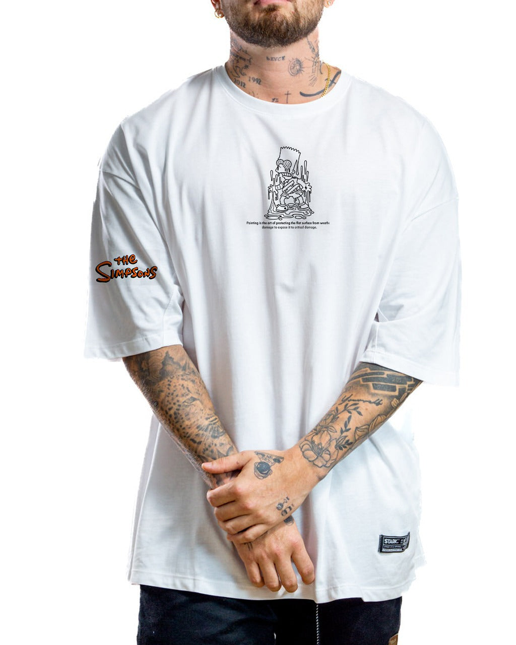 Oversize blanca brt pintura - Stark Brand