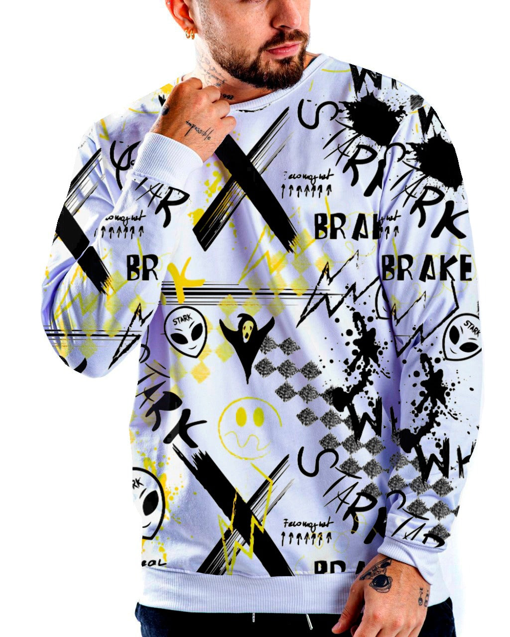 Buzo Blanco something - Stark Brand