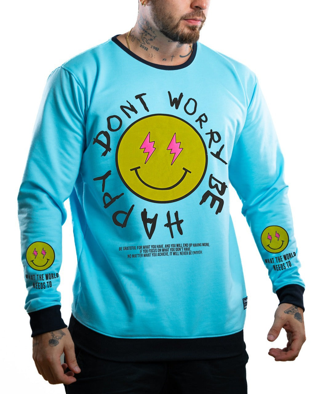 Buzo dont worry cielo - Stark Brand