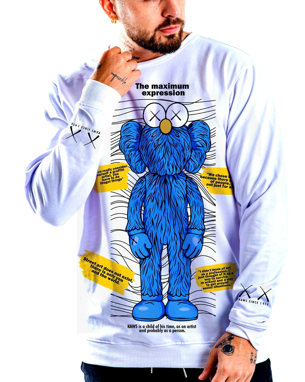 Buzo blanco kws - Stark Brand