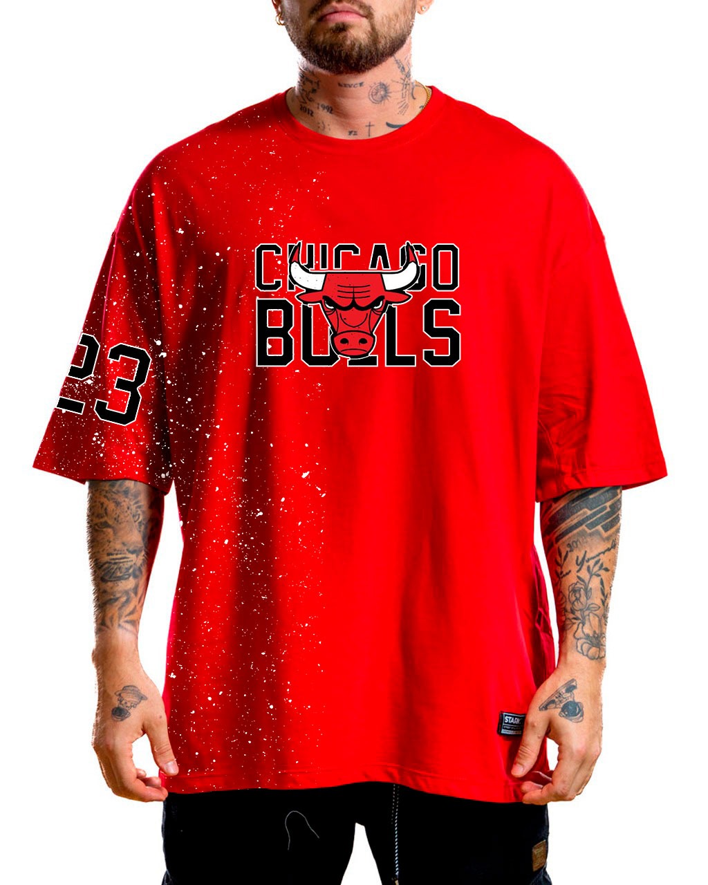 Oversize roja chicago - Stark Brand