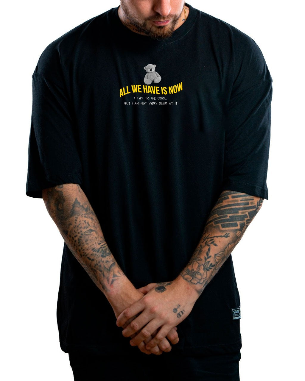 Oversize negro oso cool - Stark Brand