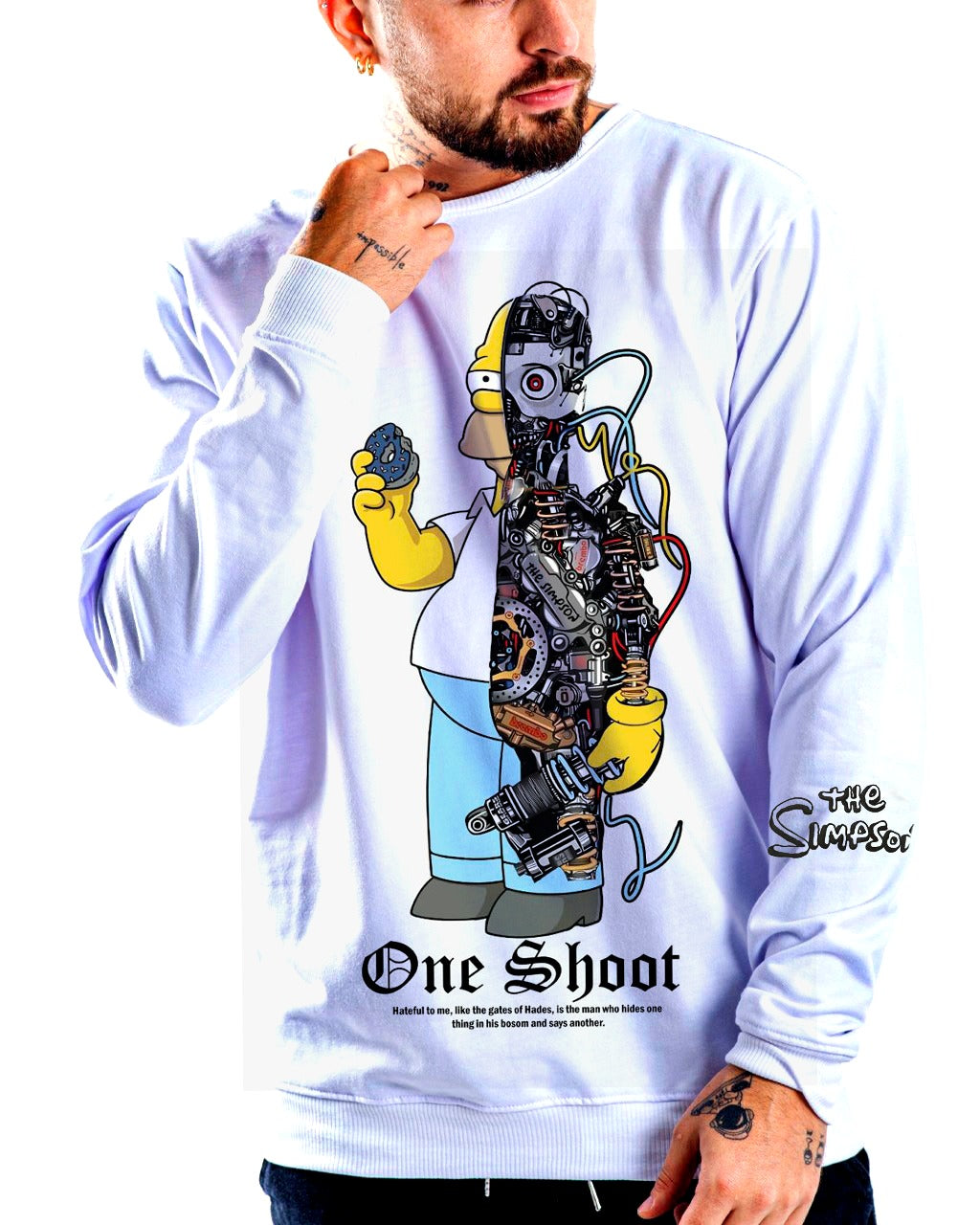 Buzo blanco hmr one shot - Stark Brand