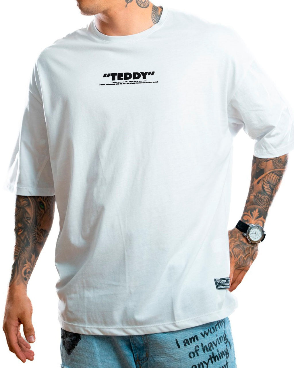 Oversize blanca teddy - Stark Brand