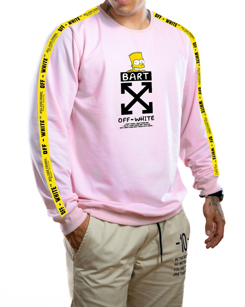 Buzo rosado bart cinta - Stark Brand