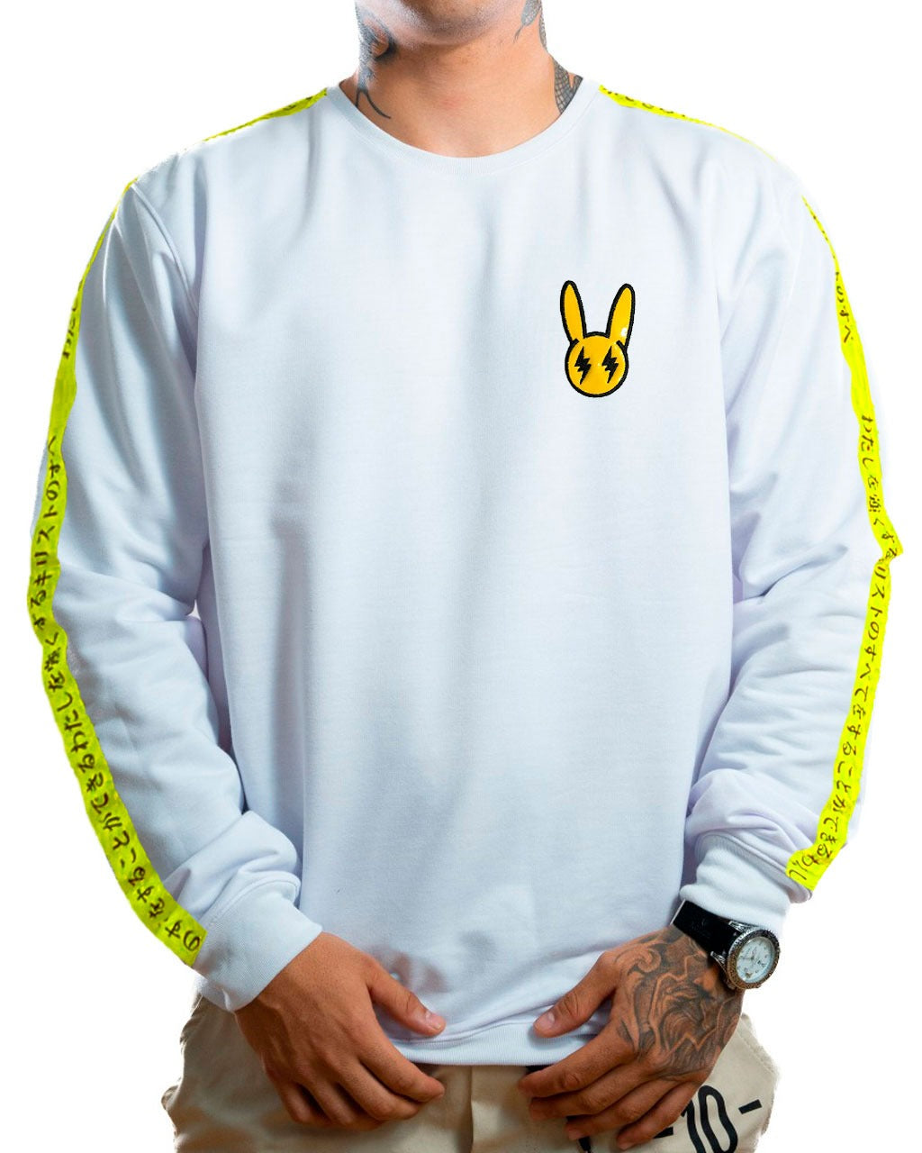 Buzo blanco bunny aplique - Stark Brand