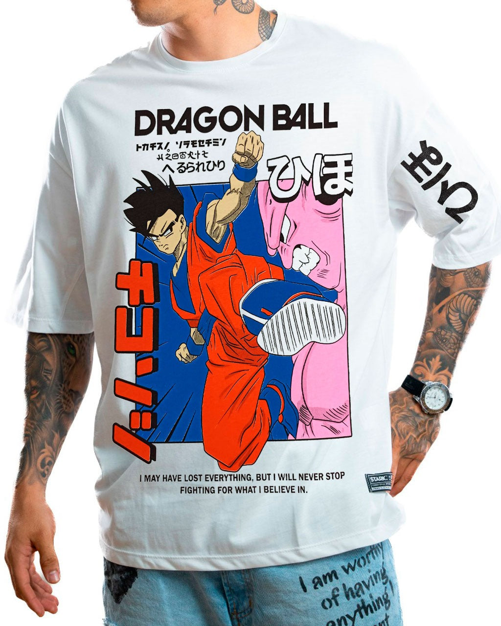 Oversize blanca majin buu - Stark Brand