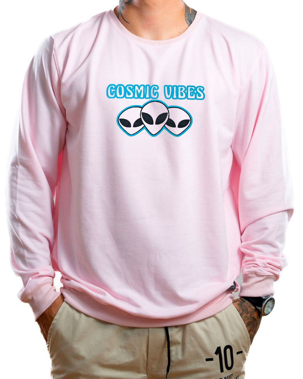 Buzo rosado cosmic vibes - Stark Brand