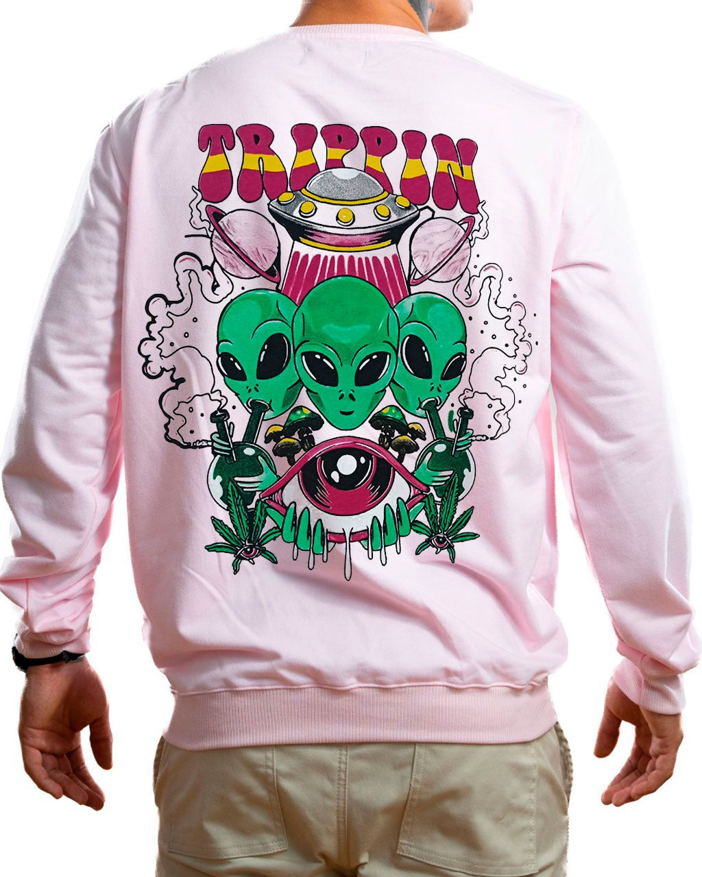 Buzo rosado cosmic vibes - Stark Brand