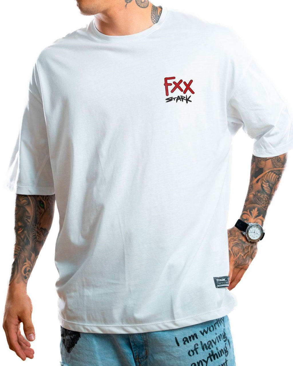 Oversize blanca ferxoo pava - Stark Brand