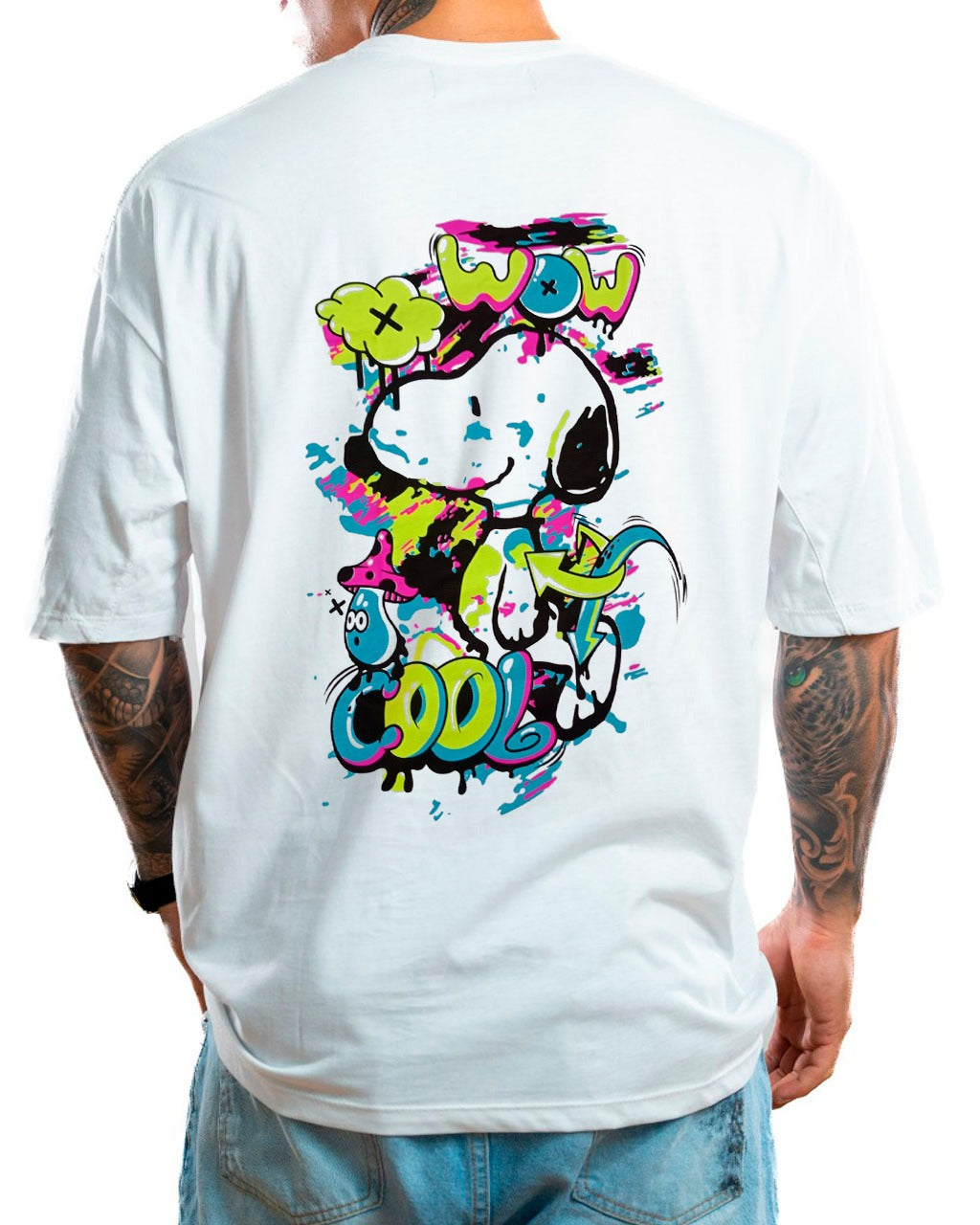 Oversize blanca snoopy