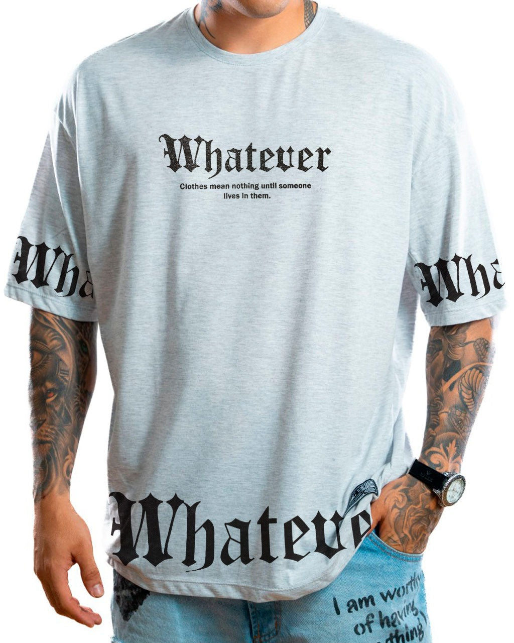 Oversize gris whatever