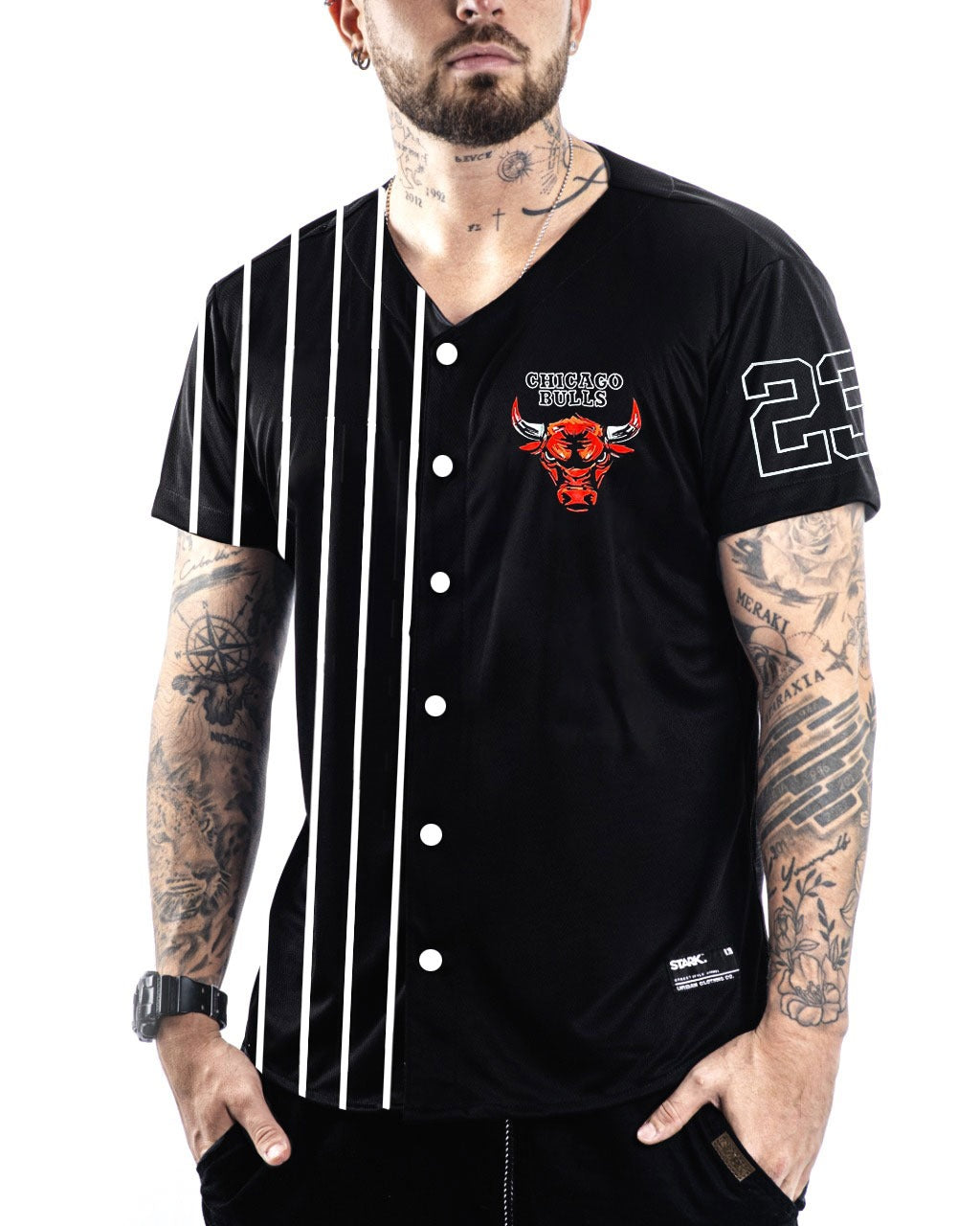 Beisbolera negra chicago 23