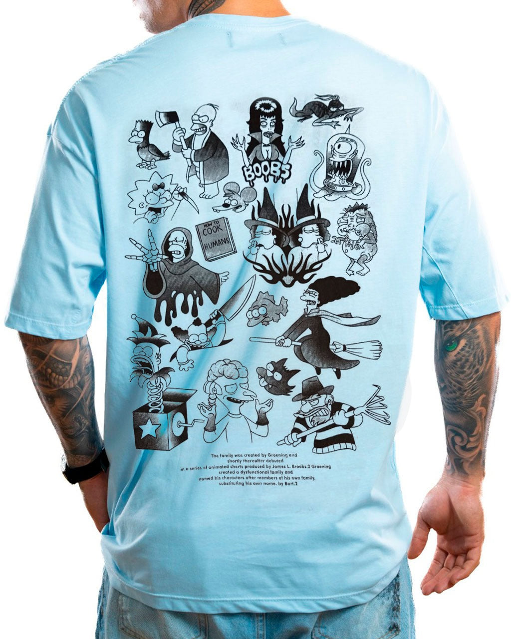 Oversize azul smp ghost