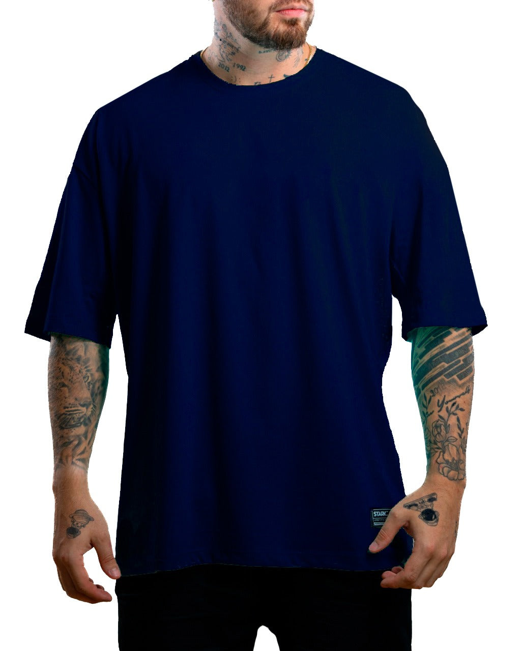 Oversize basica azul turqui