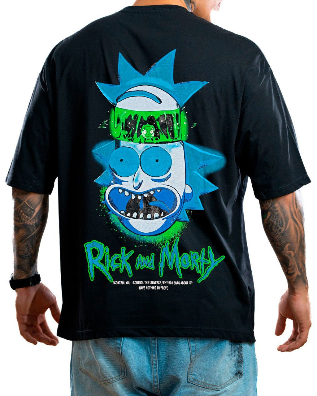 Oversize negra rick explosion