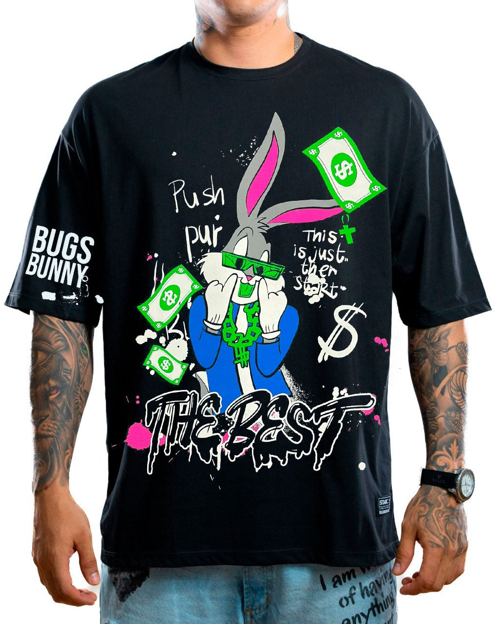 Oversize negra the best bunny