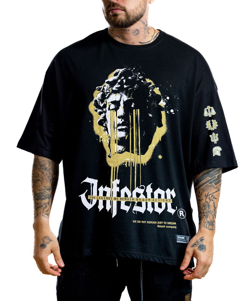 Oversize negro legend david gold