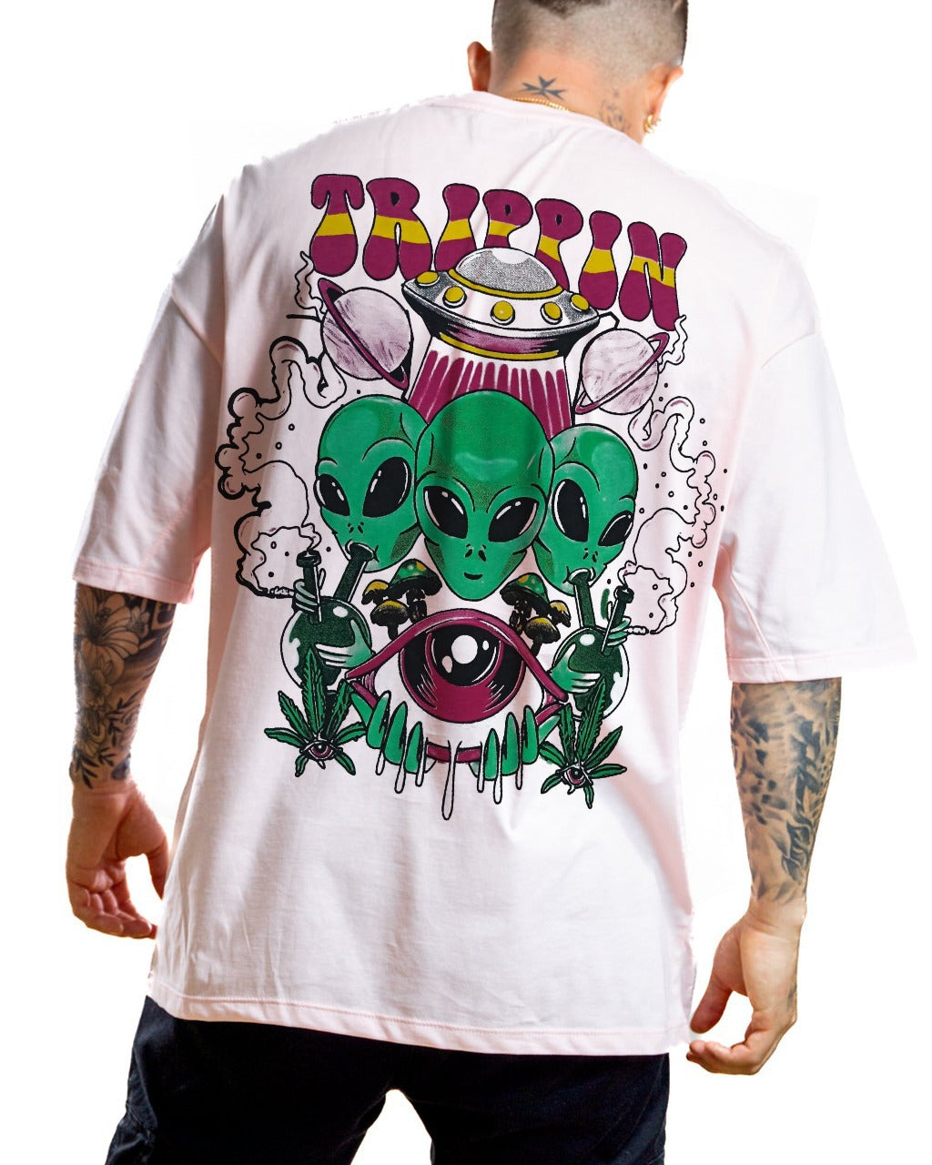 Oversize Rosada Cosmic Vibes - Stark Brand