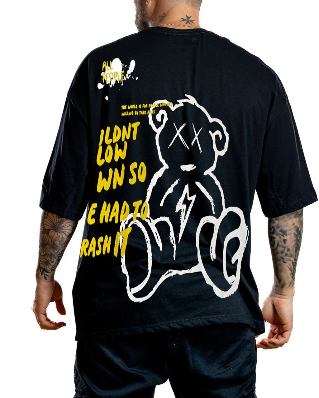 Oversize Negra Risk - Stark Brand