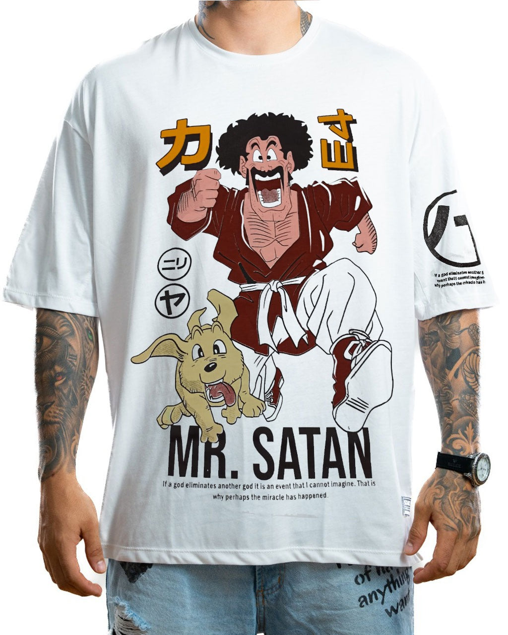 Oversize blanca mr satan - Stark Brand