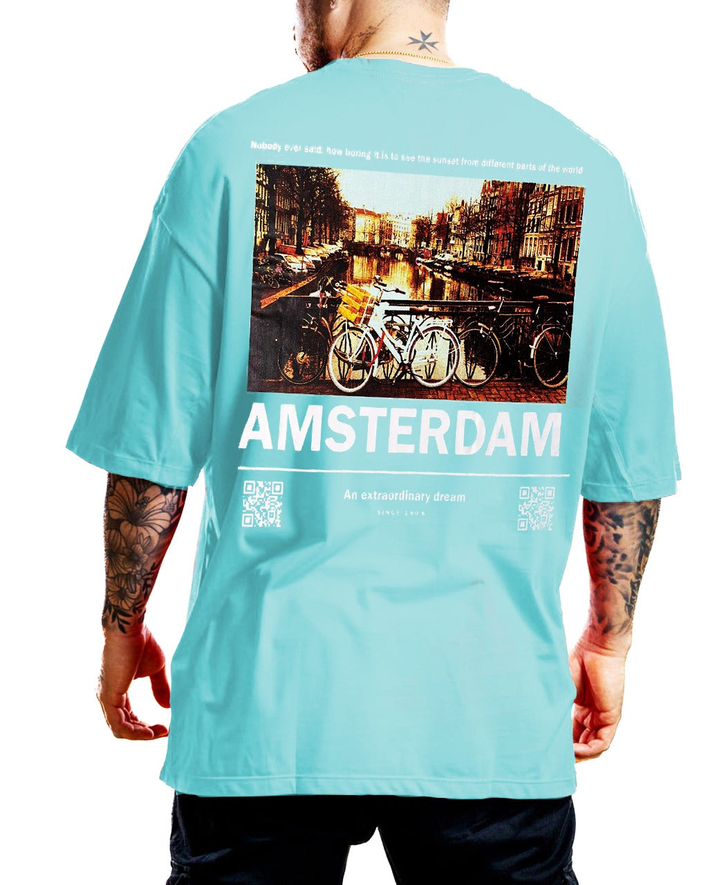 Oversize agua marina amsterdam - Stark Brand
